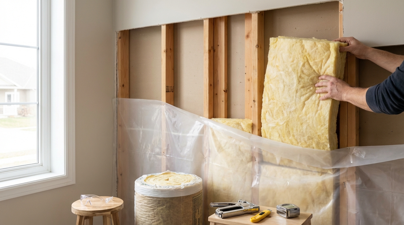 Isolation des murs par l'intérieur : matériaux, coût et étapes de pose